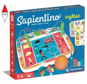 CLEMENTONI, , , GIOCO EDUCATIVO CLEMENTONI SAPIENTINO INGLESE