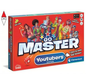 CLEMENTONI, , , GIOCO DA TAVOLO CLEMENTONI GO MASTER - YOUTUBERS EDITION