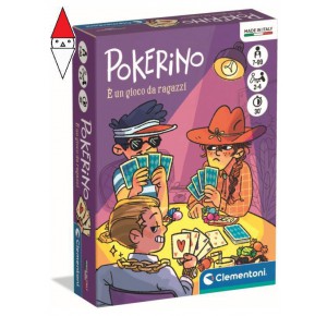 CLEMENTONI, , , CARTE DA GIOCO CLEMENTONI POKERINO