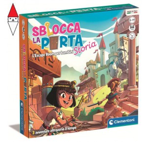 CLEMENTONI, , , GIOCO DA TAVOLO CLEMENTONI SBLOCCA LA PORTA STORIA