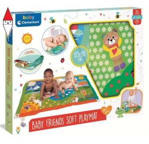 CLEMENTONI, , , PRIMA INFANZIA CLEMENTONI BABY FRIENDS SOFT PLAY MATS