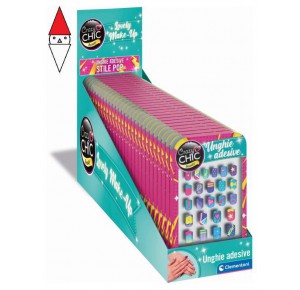 CLEMENTONI, , , GIOCO DI IMITAZIONE CLEMENTONI CRAZY CHIC UNGHIE ADESIVE POP