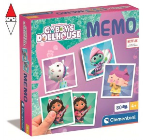 CLEMENTONI, , , GIOCO DA TAVOLO CLEMENTONI MEMO GABBY S DOLLHOUSE