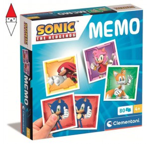 CLEMENTONI, , , GIOCO DA TAVOLO CLEMENTONI MEMO SONIC