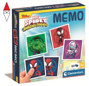 CLEMENTONI, , , GIOCO DA TAVOLO CLEMENTONI MEMO SPIDEY