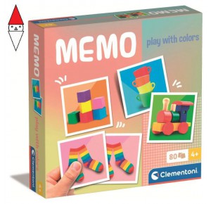 CLEMENTONI, , , GIOCO DA TAVOLO CLEMENTONI MEMO COLORI