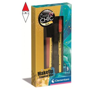 CLEMENTONI, , , GIOCO DI IMITAZIONE CLEMENTONI CRAZY CHIC TEEN - LIPGLOSS AND MATITA TROPICAL