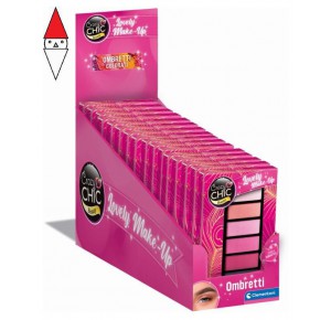CLEMENTONI, , , GIOCO DI IMITAZIONE CLEMENTONI CRAZY CHIC PALETTE OMBRETTI STILE ROMANTICO