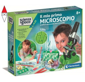 CLEMENTONI, , , GIOCO EDUCATIVO CLEMENTONI IL MIO PRIMO MICROSCOPIO