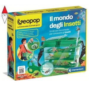 CLEMENTONI, , , GIOCO EDUCATIVO CLEMENTONI GEOPOP IL MONDO DEGLI INSETTI