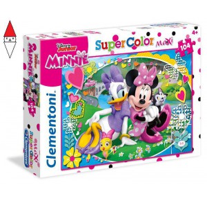 CLEMENTONI, , , PUZZLE CLEMENTONI PUZZLE 104 MAXI MINNIE HAPPY HELPER