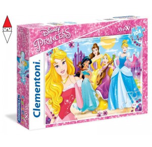 CLEMENTONI, , , PUZZLE CLEMENTONI PUZZLE MAXI 104 PZ PRINCESS