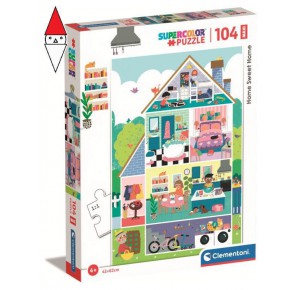 CLEMENTONI, , , PUZZLE CLEMENTONI PUZZLE 104 MAXI HOME SWEET HOME