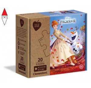 CLEMENTONI, , , PUZZLE CLEMENTONI PUZZLE 2X20 PFF FROZEN 2