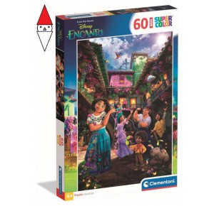 CLEMENTONI, , , PUZZLE CLEMENTONI MAXIPUZZLE 60 PZ ENCANTO