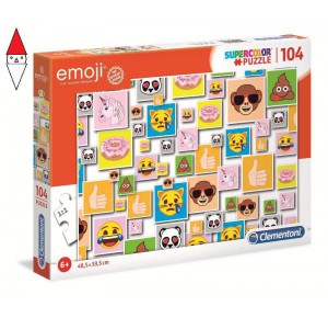 CLEMENTONI, , , PUZZLE CLEMENTONI PUZZLE 104 EMOJI - 2019