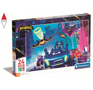CLEMENTONI, , , PUZZLE CLEMENTONI MAXIPUZZLE 24 PZ BATWHEELS