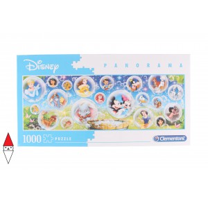 CLEMENTONI, , , PUZZLE DISNEY CLEMENTONI CARTONI ANIMATI DISNEY CLASSIC PANORAMA 1000 PZ