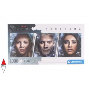 CLEMENTONI, , , PUZZLE TEMATICO CLEMENTONI FILM E SERIE TV THE WITCHER PANORAMA 1000 PZ