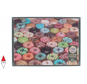 COBBLE HILL, , , PUZZLE OGGETTI COBBLE HILL ALIMENTI DOUGHNUTS 1000 PZ