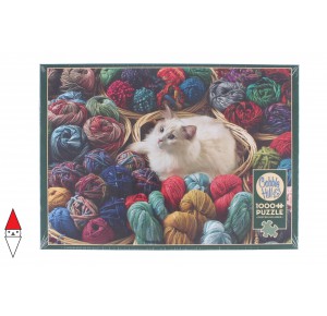 COBBLE HILL, , , PUZZLE ANIMALI COBBLE HILL GATTI FUR BALL 1000 PZ