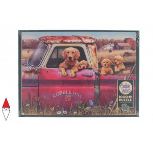 COBBLE HILL, , , PUZZLE ANIMALI COBBLE HILL CANI GREG GIORDANO - COBBLE HILL FARM 1000 PZ