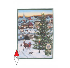 COBBLE HILL, , , PUZZLE TEMATICO COBBLE HILL NATALE PERSIS CLAYTON WEIRS VILLAGE TREE 1000 PZ