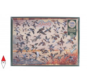 COBBLE HILL, , , PUZZLE ANIMALI COBBLE HILL UCCELLI DUCKS OF NORTH AMERICA 1000 PZ