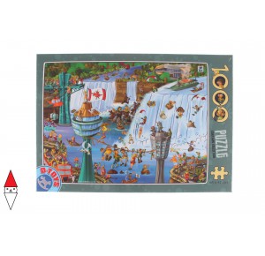 DTOYS, , , PUZZLE GRAFICA DTOYS FUMETTI CARTOON COLLECTION NIAGARA FALLS 1000 PZ