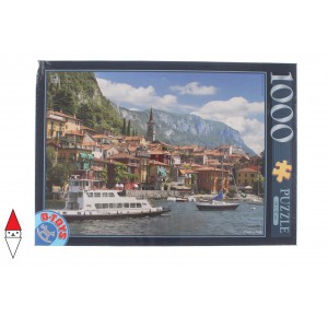 DTOYS, , , PUZZLE EDIFICI DTOYS LAGHI COMO LAKE 1000 PZ