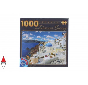 DTOYS, , , PUZZLE PAESAGGI DTOYS MARE E OCEANO SANTORINI 1000 PZ