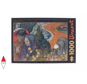 DTOYS, , , PUZZLE ARTE DTOYS IMPRESSIONISMO VAN GOGH MEMORY OF THE GARDEN AT ETTEN 1000 PZ