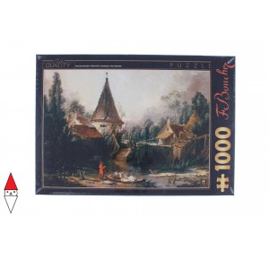 DTOYS, , , PUZZLE ARTE DTOYS PITTURA 1700 BOUCHER LANDSCAPE NEAR BEAUVAIS 1000 PZ