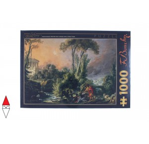 DTOYS, , , PUZZLE ARTE DTOYS PITTURA 1700 BOUCHER RIVER LANDSCAPE 1000 PZ