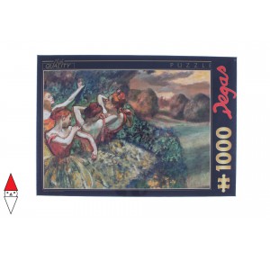 DTOYS, , , PUZZLE ARTE DTOYS IMPRESSIONISMO DEGAS EDGAR FOUR DANCERS 1000 PZ