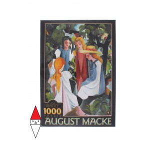 DTOYS, , , PUZZLE ARTE DTOYS PITTURA 1900 AUGUST MACKE FOUR GIRLS 1000 PZ