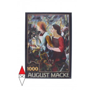 DTOYS, , , PUZZLE ARTE DTOYS PITTURA 1900 AUGUST MACKE TWO GIRLS 1000 PZ