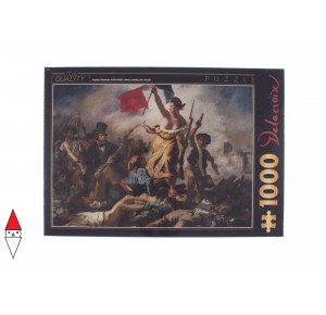 DTOYS, , , PUZZLE ARTE DTOYS PITTURA 1800 DELACROIX LIBERTY LEADING THE PEOPLE 1000 PZ