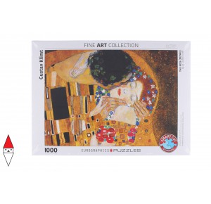 EUROGRAPHICS, , , PUZZLE ARTE EUROGRAPHICS PITTURA 1900 KLIMT THE KISS 1000 PZ