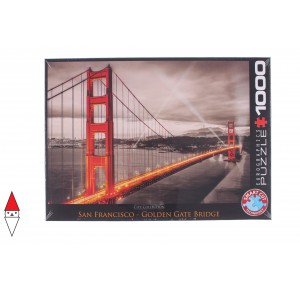 EUROGRAPHICS, , , PUZZLE PAESAGGI EUROGRAPHICS PONTI GOLDEN GATE BRIDGE 1000 PZ