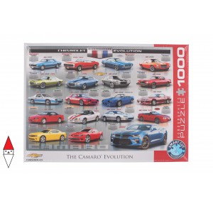 EUROGRAPHICS, , , PUZZLE MEZZI DI TRASPORTO EUROGRAPHICS CHEVROLET THE CAMARO EVOLUTION 1000 PZ