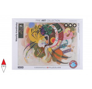 EUROGRAPHICS, , , PUZZLE ARTE EUROGRAPHICS PITTURA 1900 DOMINANT CURVE KANDINSKY 1000 PZ