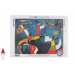 EUROGRAPHICS, , , PUZZLE ARTE EUROGRAPHICS PITTURA 1900 SWALLOW LOVE MIRO 1000 PZ