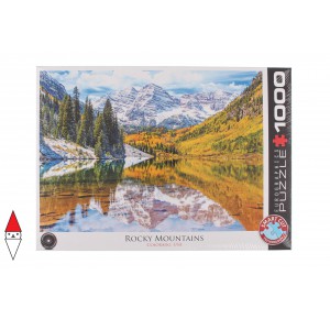 EUROGRAPHICS, , , PUZZLE PAESAGGI EUROGRAPHICS MONTAGNA ROCKY MOUNTAIN NATIONAL PARK 1000 PZ