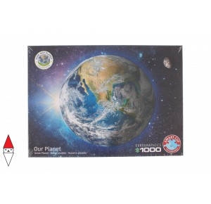 EUROGRAPHICS, , , PUZZLE TEMATICO EUROGRAPHICS SPAZIO SAVE THE PLANET! THE EARTH 1000 PZ