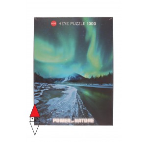 HEYE, , , PUZZLE PAESAGGI HEYE AURORA BOREALE POWER OF NATURE NORTHERN LIGHTS 1000 PZ