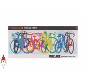 HEYE, , , PUZZLE TEMATICO HEYE BICICLETTE BIKEART COLOURFUL ROW 1000 PZ