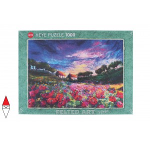 HEYE, , , PUZZLE ARTE HEYE SUNDOWN POPPIES 1000 PZ