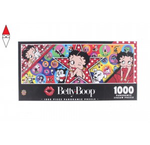 MASTERPIECES, , , PUZZLE BETTY BOOP PANORAMA 1000 PZ