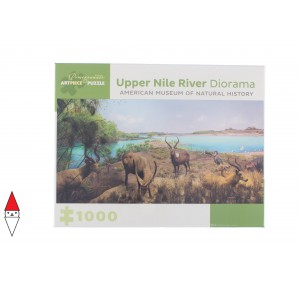 POMEGRANATE, , , PUZZLE ARTE POMEGRANATE STORIA NATURALE UPPER NILE RIVER DIORAMA 1000 PZ